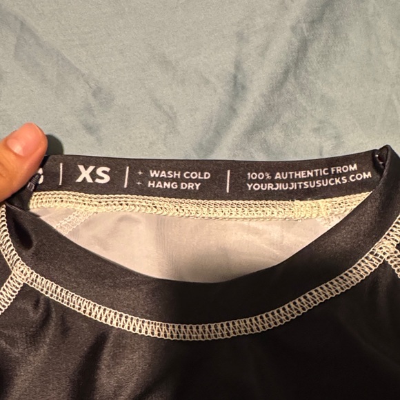 Black Jiujitsu rashguard - Picture 3 of 3